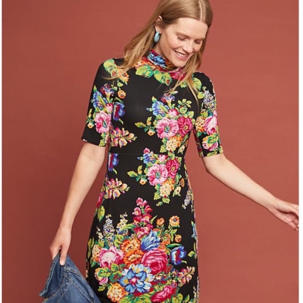 Ett:Twa by Anthropologie Coreyell floral dress
